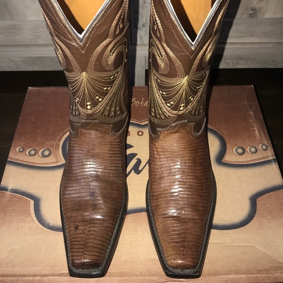 👢EL PATRÓN LEATHER COWBOY BOOTS👢 - Picture 2 of 8